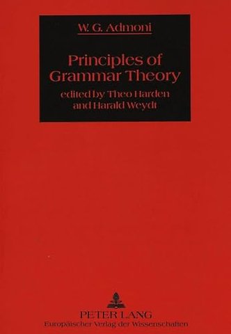 Principles of Grammar Theory