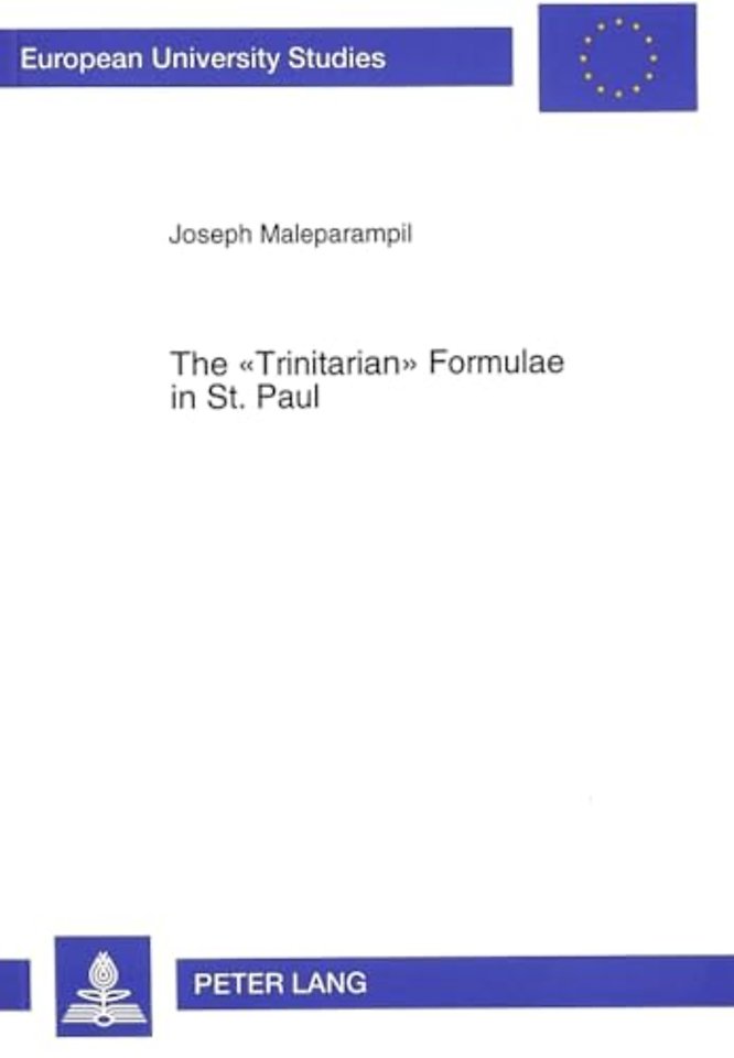 Trinitarian Formulae in St.Paul