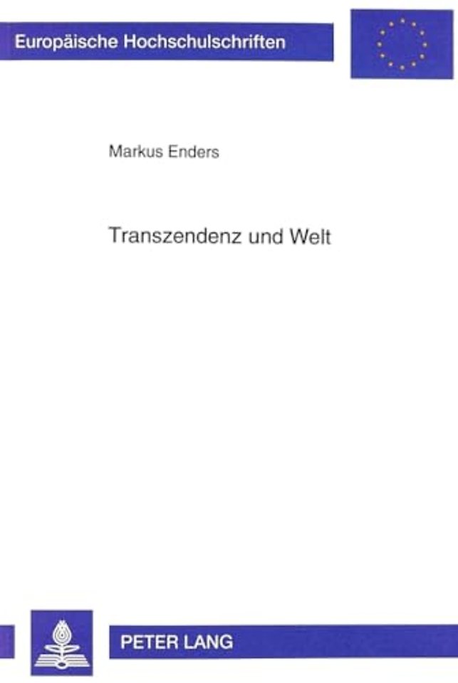 Transzendenz Und Welt