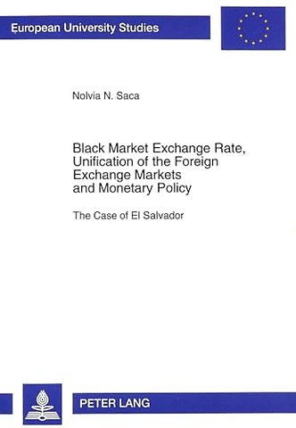 Black Market Exchange Rate, Unification of the Foreign Exchange Markets and Monetary Policy