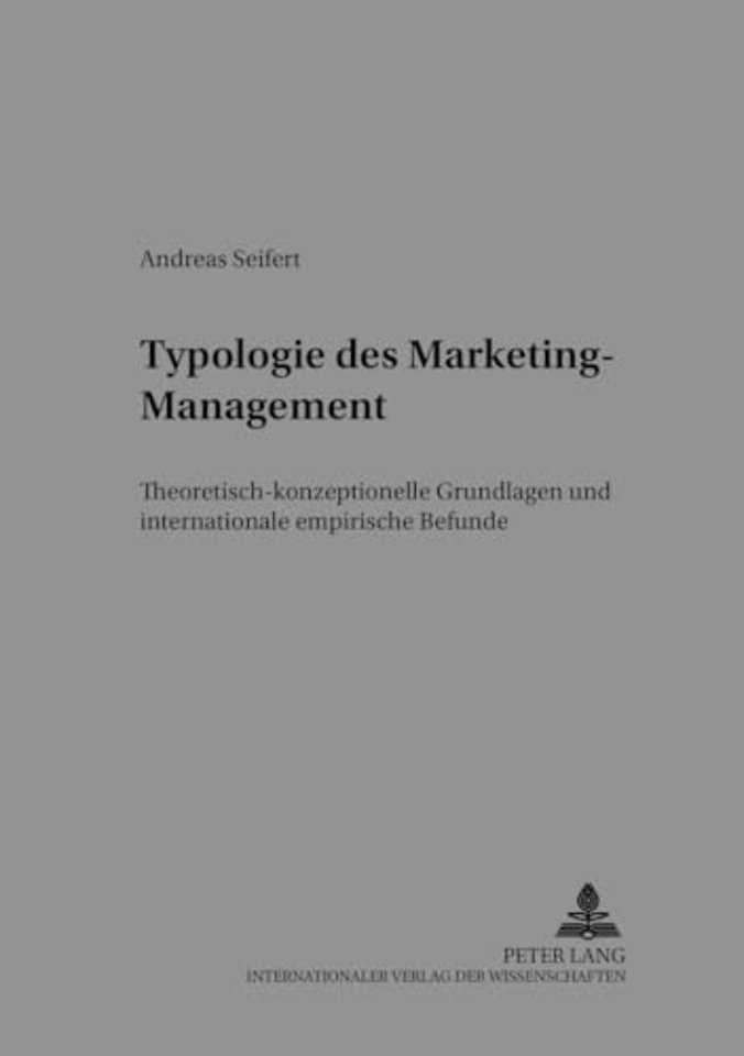 Typologie Des Marketing-Management