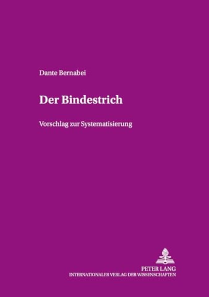 Der Bindestrich