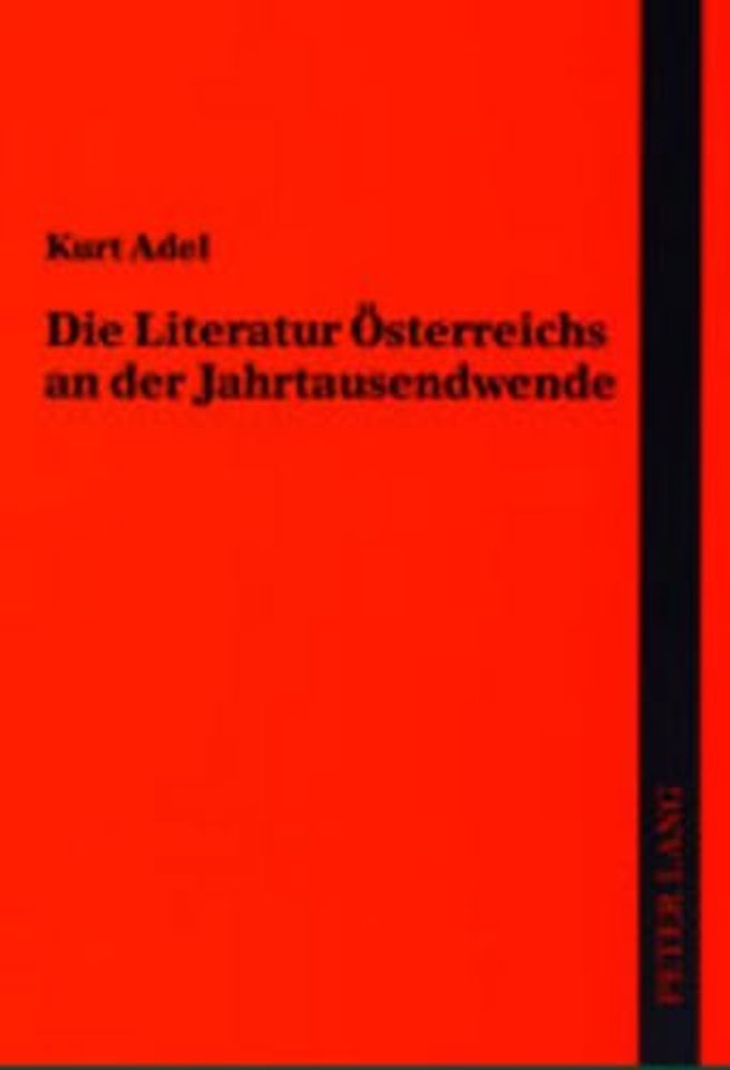 Die Literatur Oesterreichs an Der Jahrtausendwende