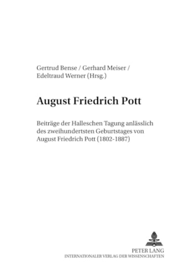 August Friedrich Pott
