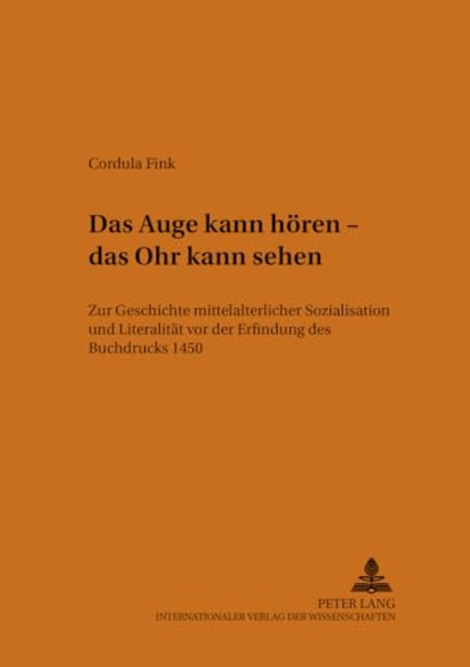 Das Auge Kann Hoeren - Das Ohr Kann Sehen
