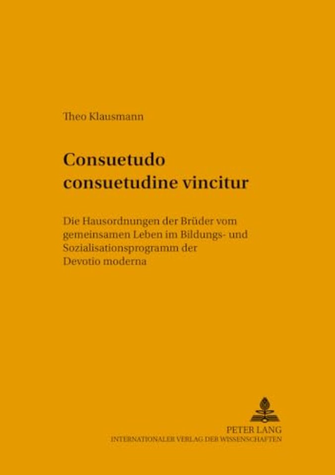 Consuetudo Consuetudine Vincitur