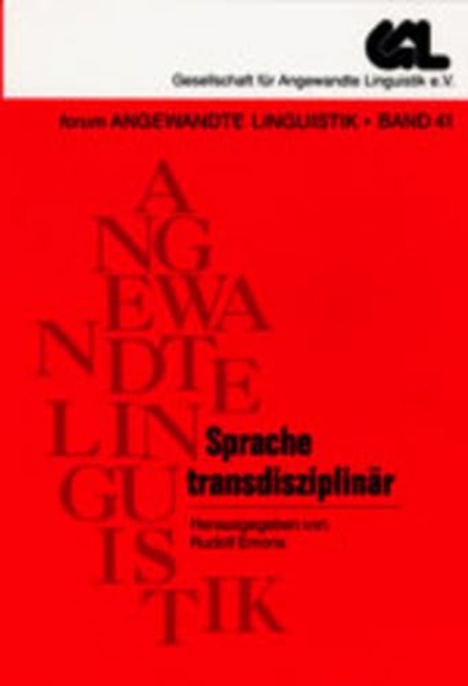 Sprache Transdisziplinaer