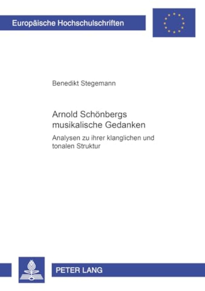 Arnold Schoenbergs musikalische Gedanken
