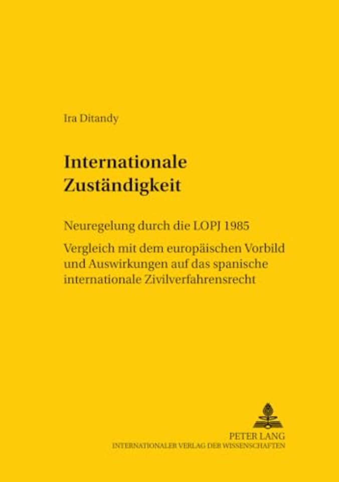 Internationale Zustaendigkeit