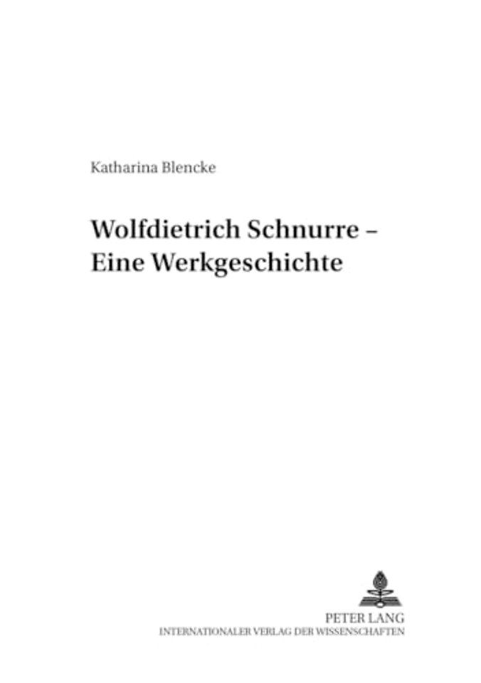 Wolfdietrich Schnurre