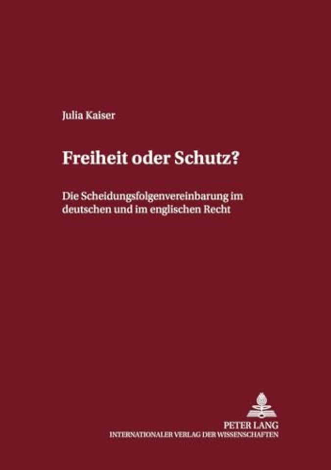 Freiheit Oder Schutz?