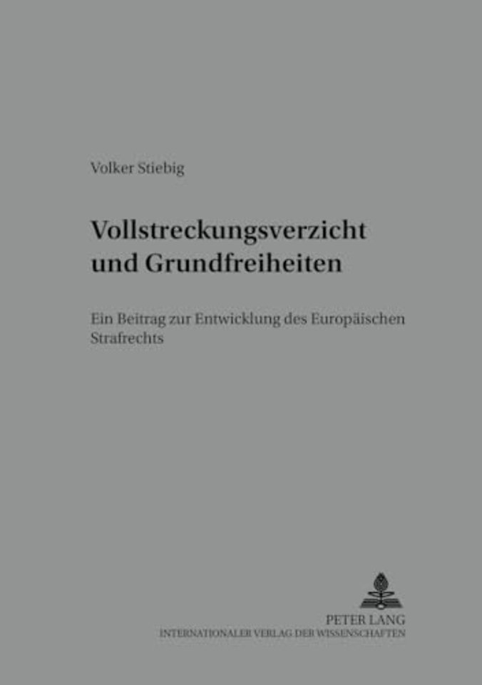 Vollstreckungsverzicht Und Grundfreiheiten