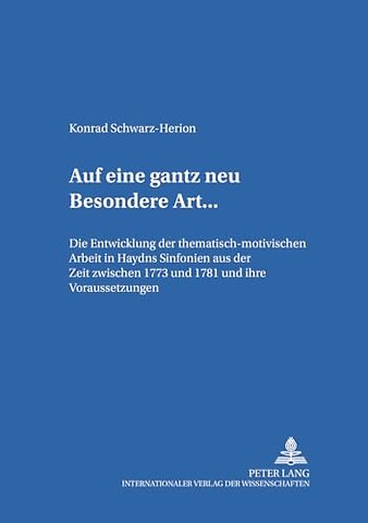 «... auf eine gantz neu Besondere Art ...»