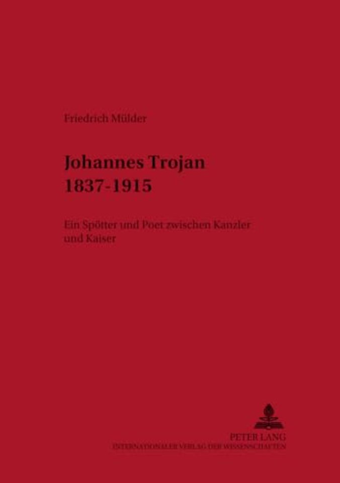 Johannes Trojan 1837-1915
