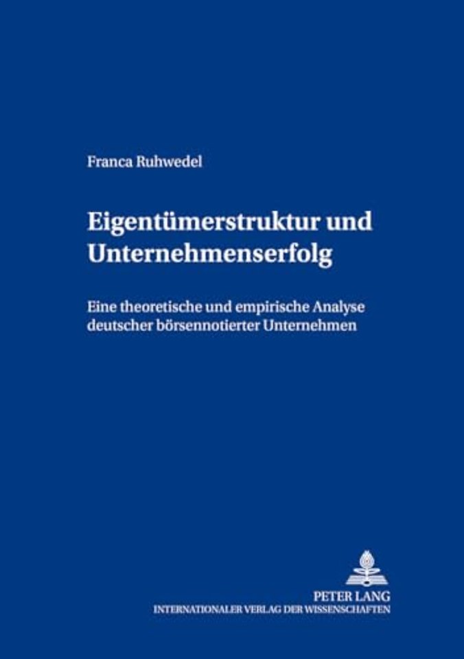 Eigentuemerstruktur Und Unternehmenserfolg