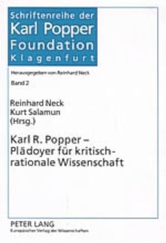 Karl R. Popper - Plaedoyer Fuer Kritisch-Rationale Wissenschaft