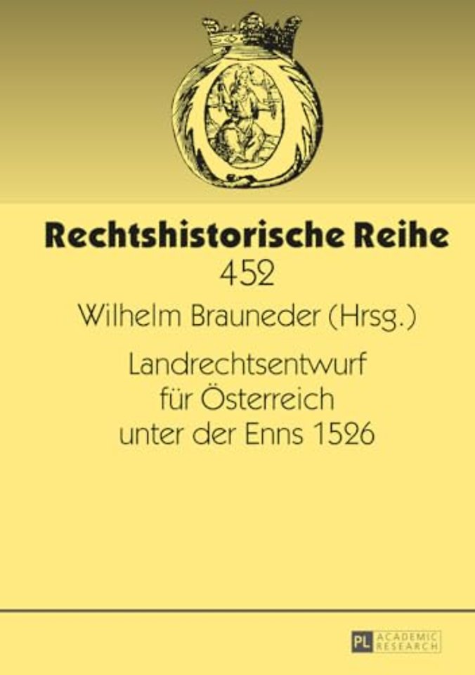 Landrechtsentwurf fuer Oesterreich unter der Enns 1526