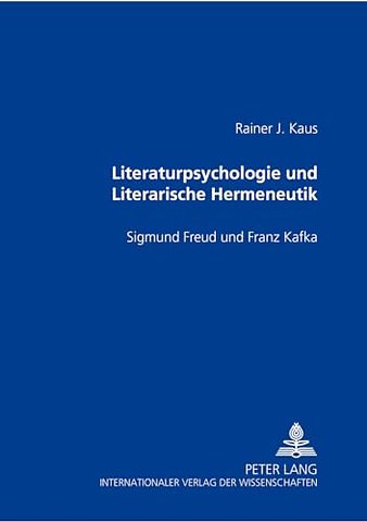 Literaturpsychologie Und Literarische Hermeneutik