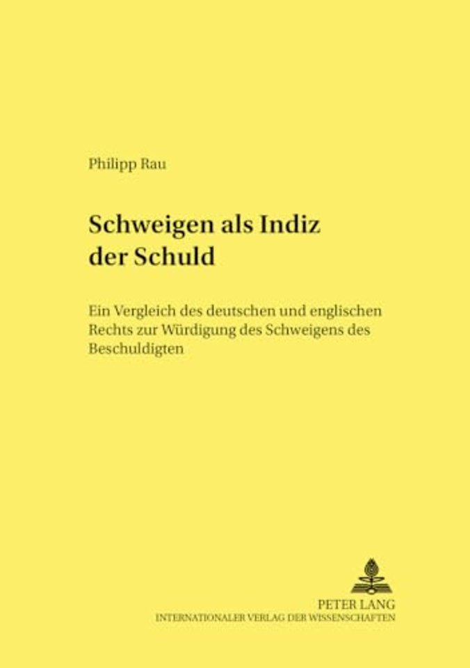 Schweigen ALS Indiz Der Schuld
