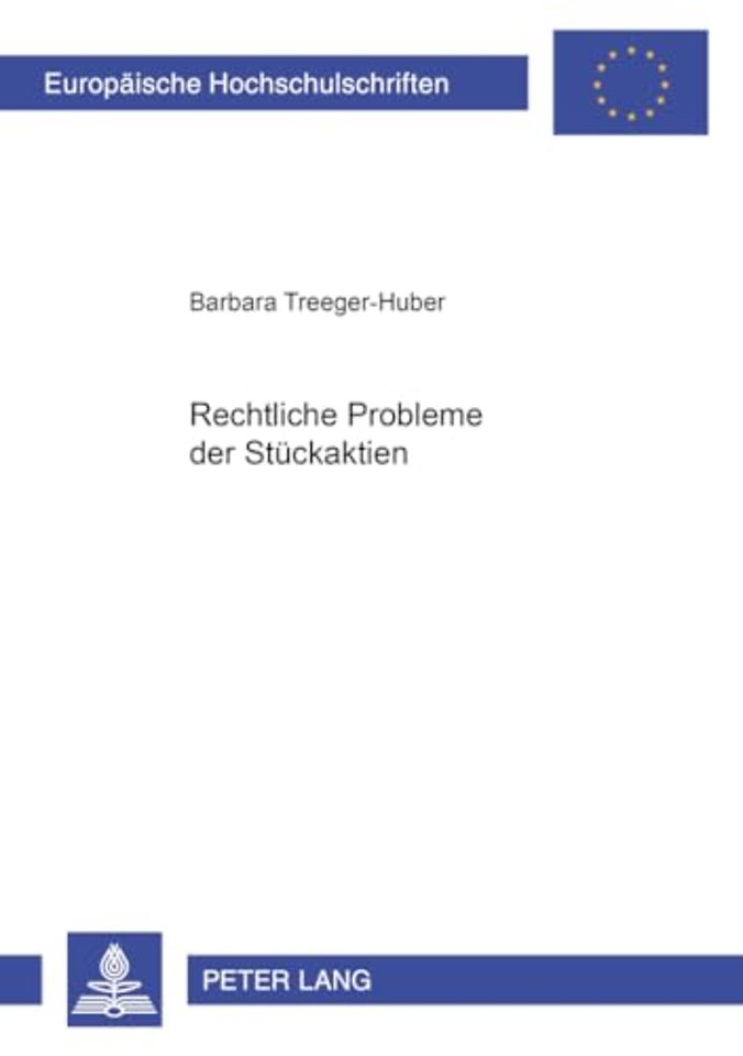 Rechtliche Probleme Der Stueckaktien