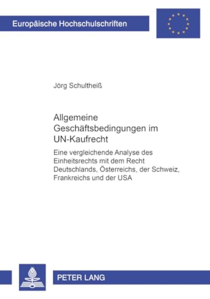 Allgemeine Geschaeftsbedingungen Im Un-Kaufrecht