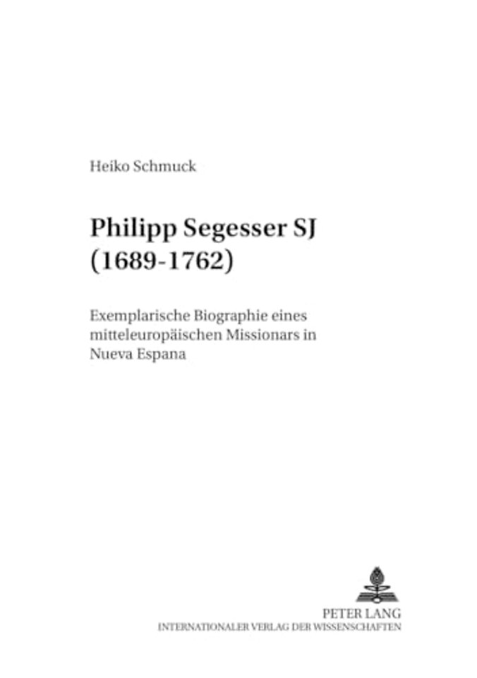 Philipp Segesser Sj (1689-1762)