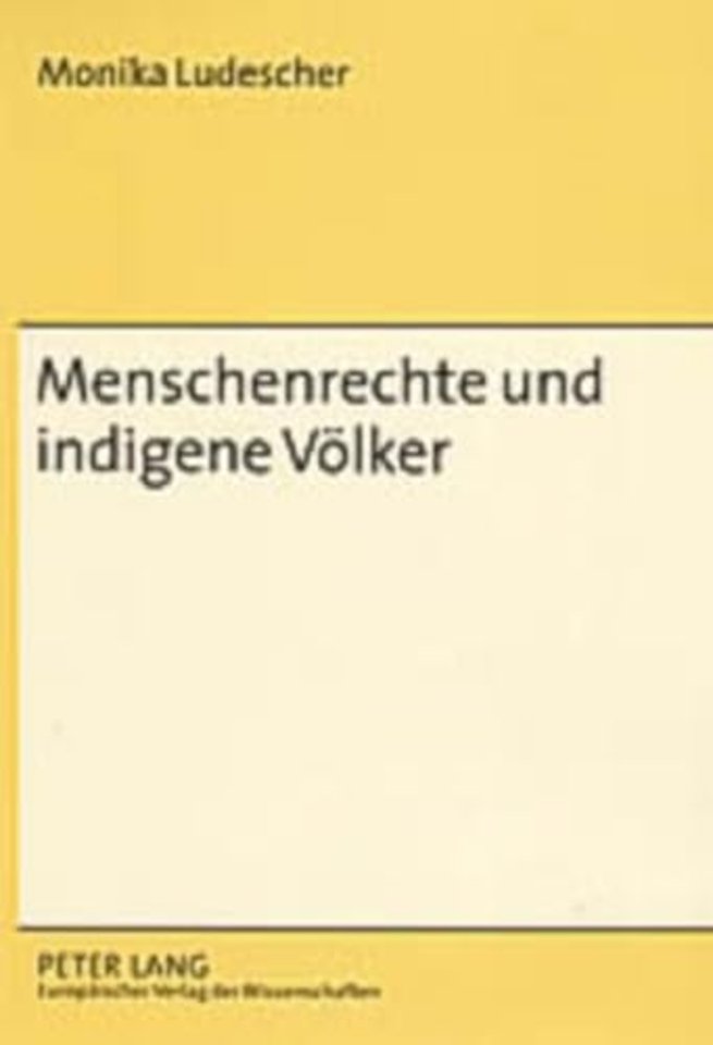 Menschenrechte Und Indigene Voelker