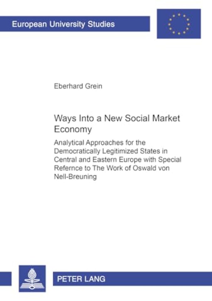 Ways into a New Social Market Economy