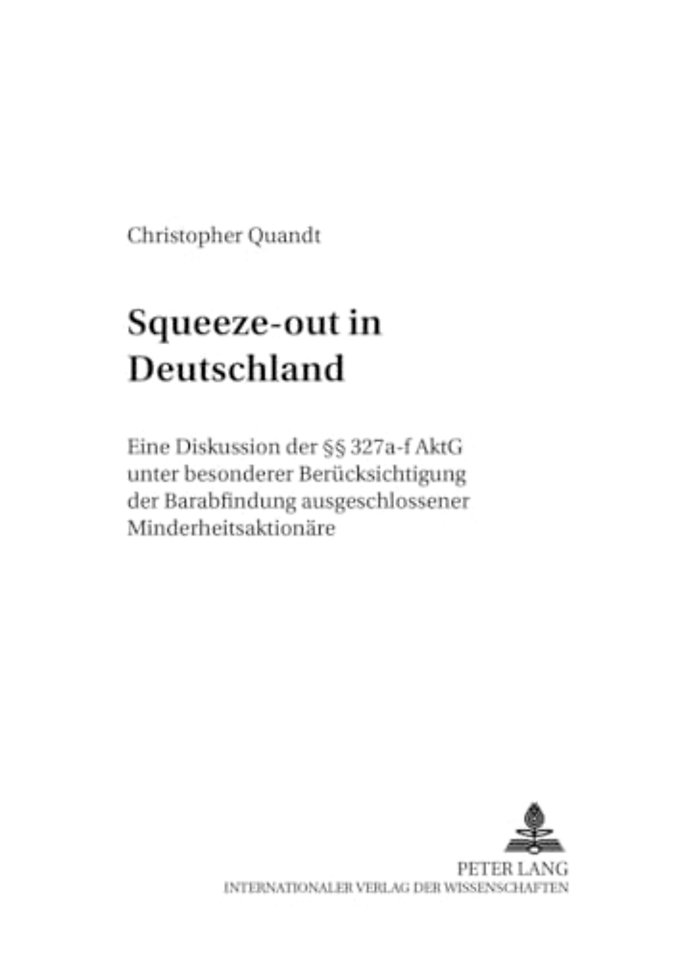 Squeeze-Out in Deutschland