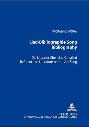 Lied-Bibliographie Song Bibliography
