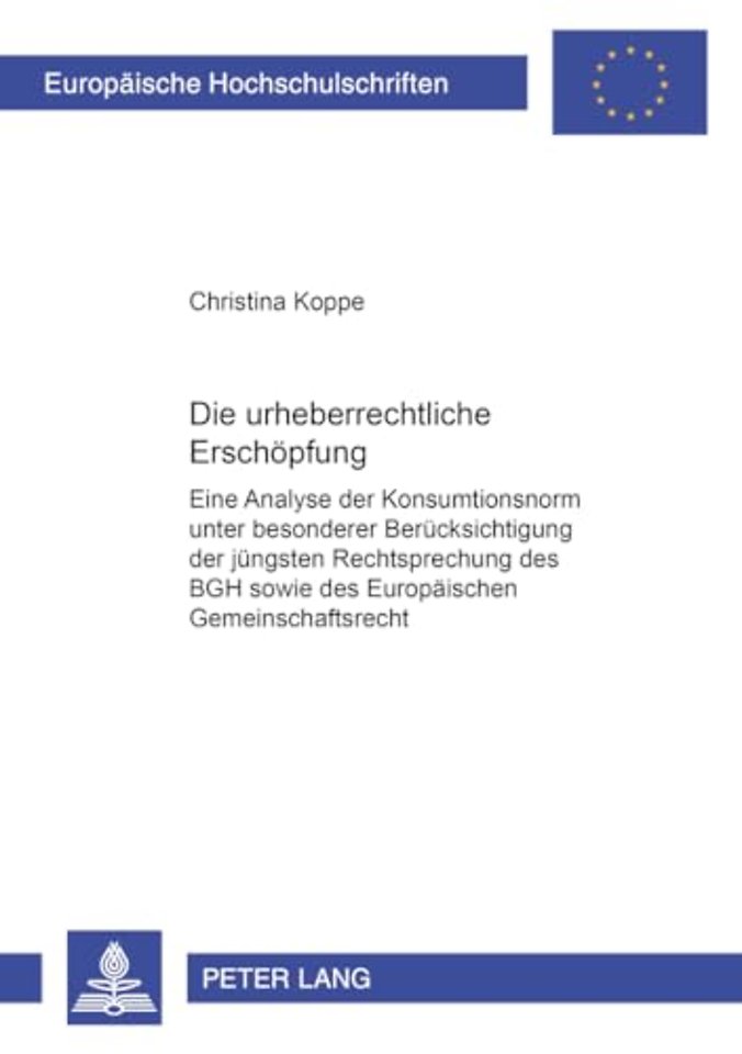 Die Urheberrechtliche Erschoepfung