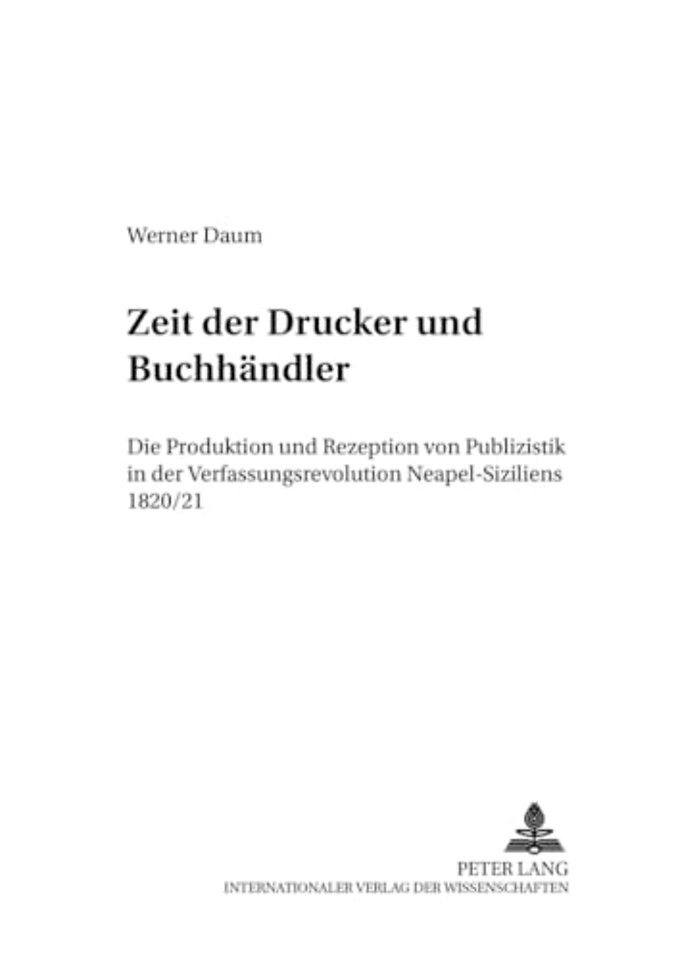 Zeit Der Drucker Und Buchhaendler