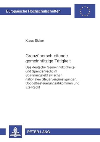 Grenzueberschreitende Gemeinnuetzige Taetigkeit