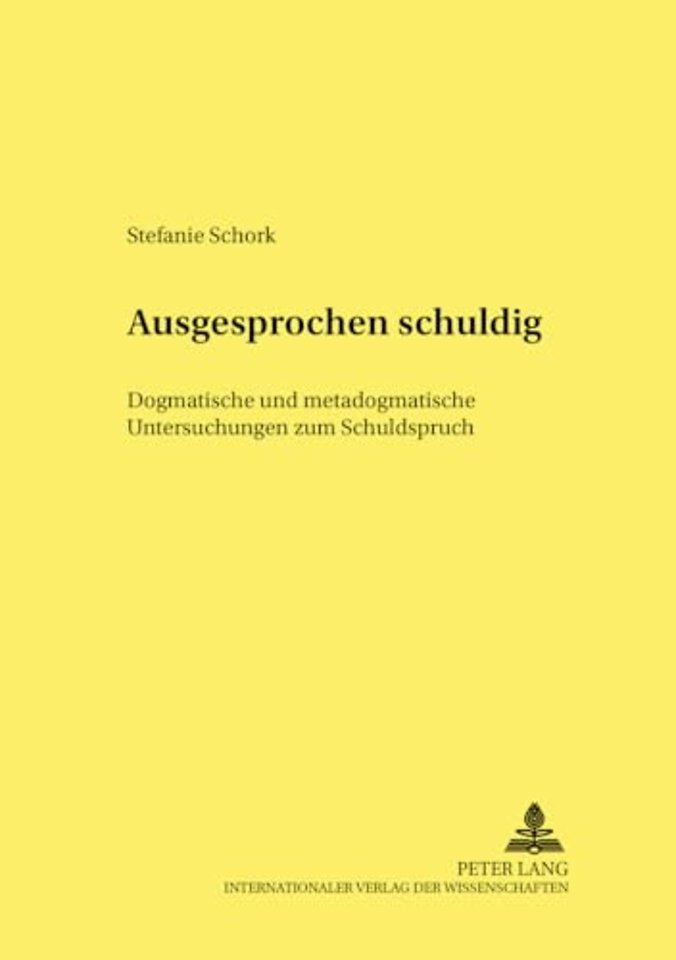 Ausgesprochen Schuldig
