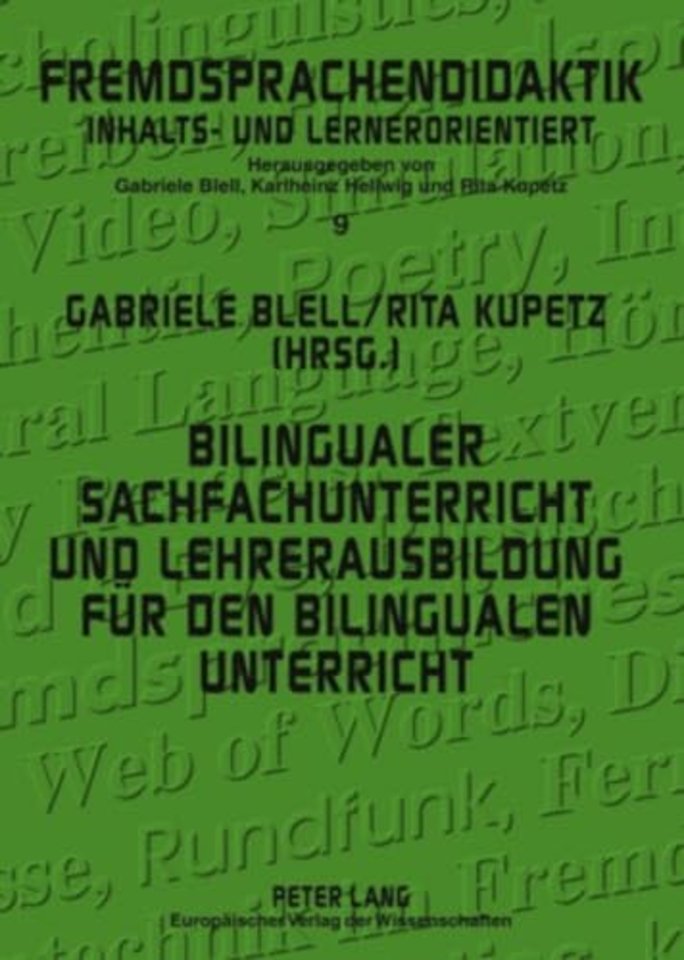 Bilingualer Sachfachunterricht Und Lehrerausbildung Fuer Den Bilingualen Unterricht