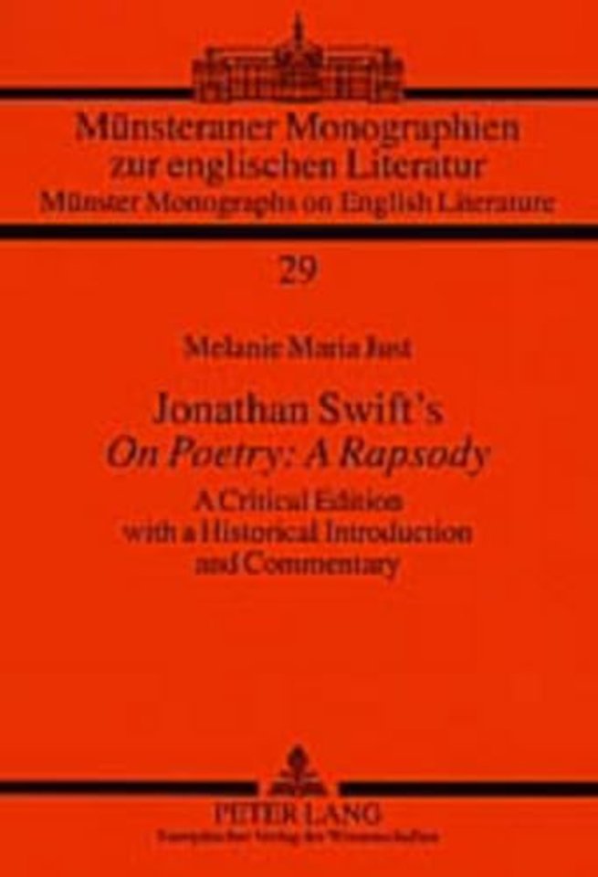 Jonathan Swift's "On Poetry: A Rapsody"