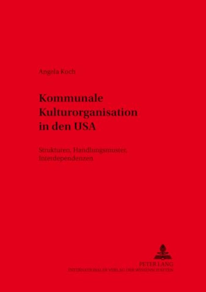 Kommunale Kulturorganisation in Den USA