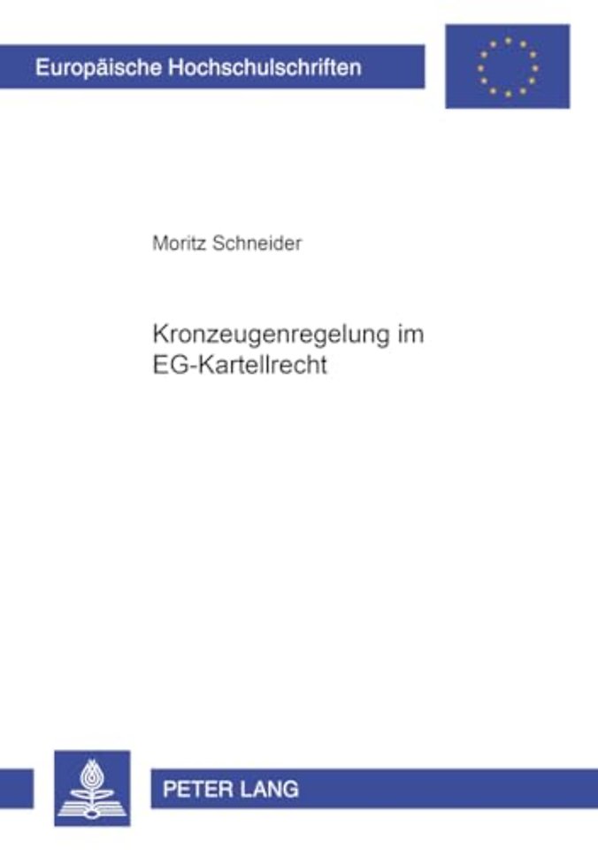 Kronzeugenregelung Im Eg-Kartellrecht
