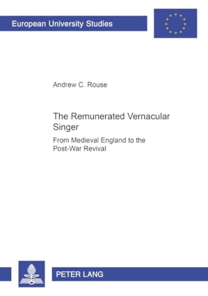 The Remunerated Vernacular Singer