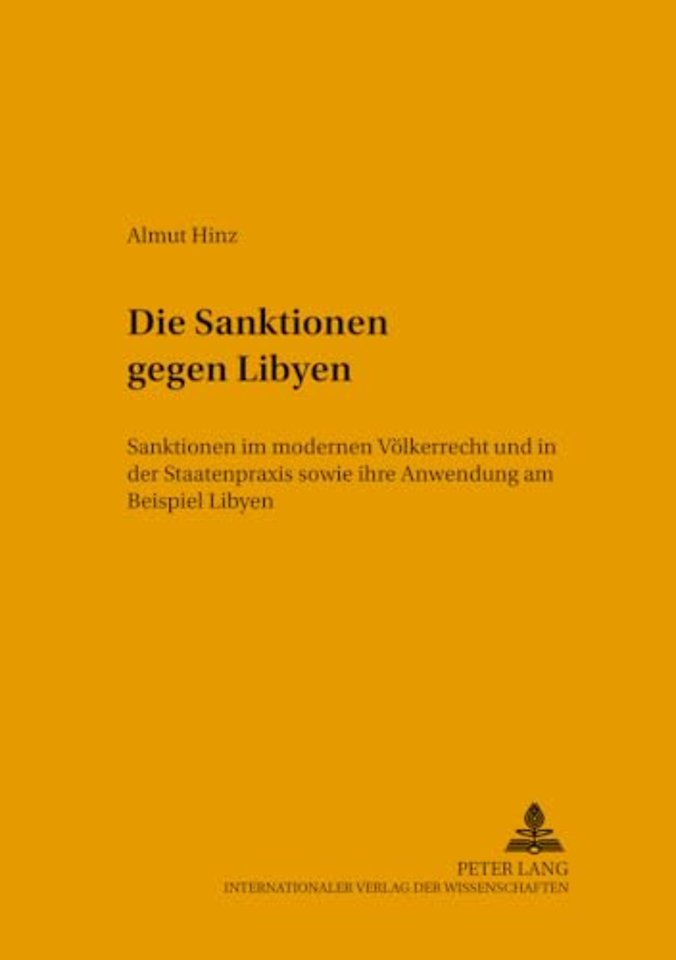 Die Sanktionen Gegen Libyen