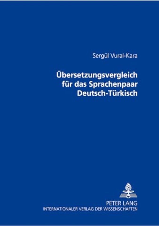 Uebersetzungsvergleich fuer das Sprachenpaar Deutsch-Tuerkisch