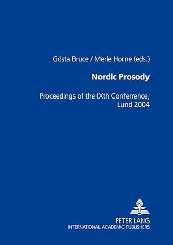Nordic Prosody