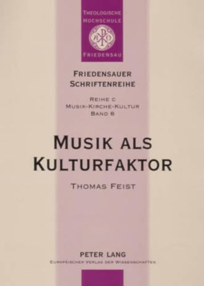 Musik ALS Kulturfaktor