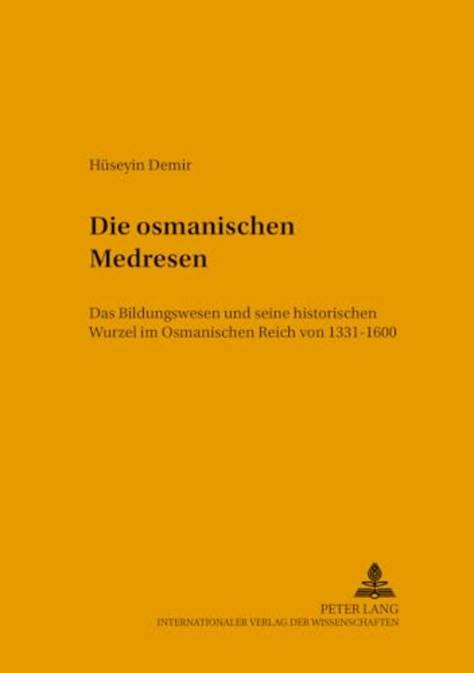 Die Osmanischen Medresen