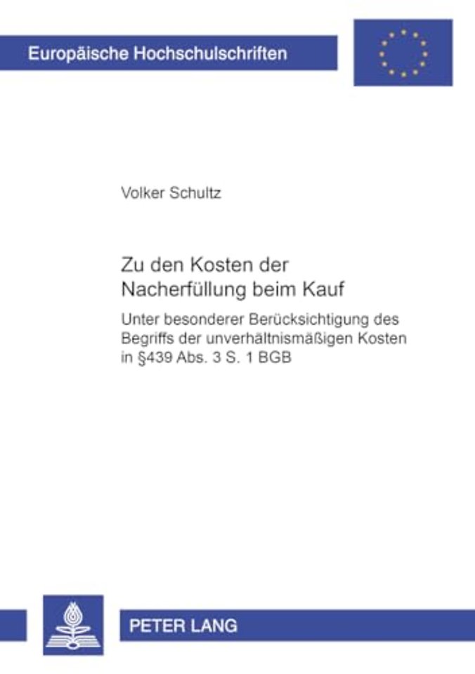 Zu Den Kosten Der Nacherfuellung Beim Kauf