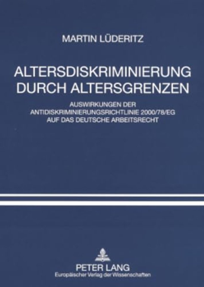 Altersdiskriminierung Durch Altersgrenzen