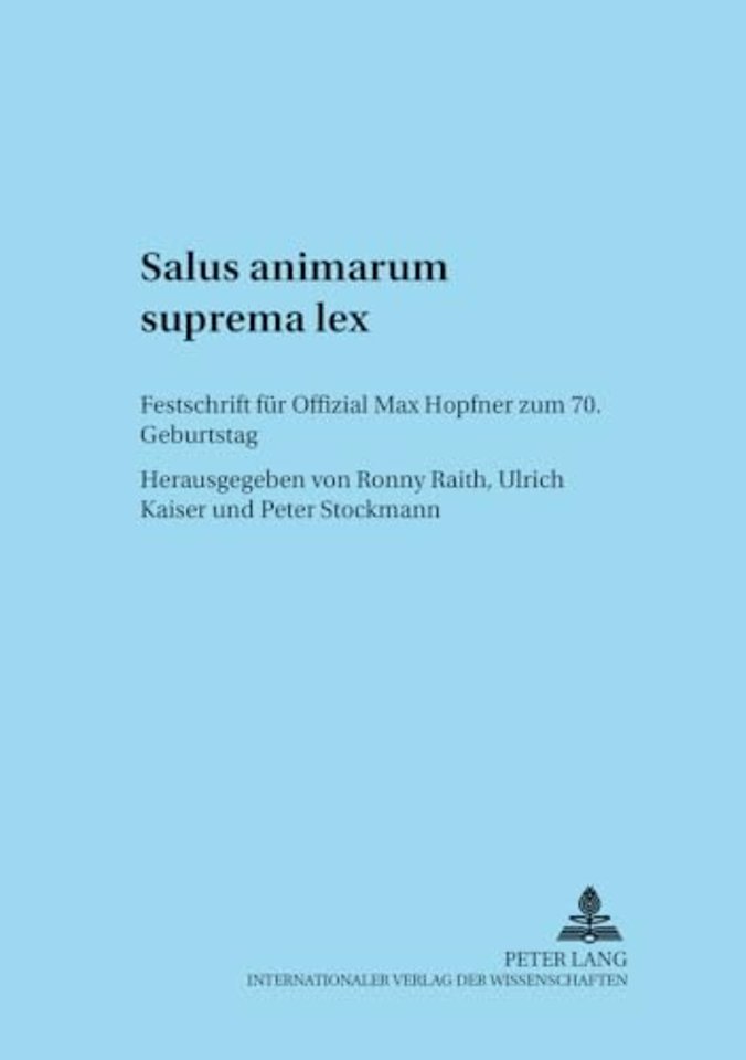 Salus Animarum Suprema Lex