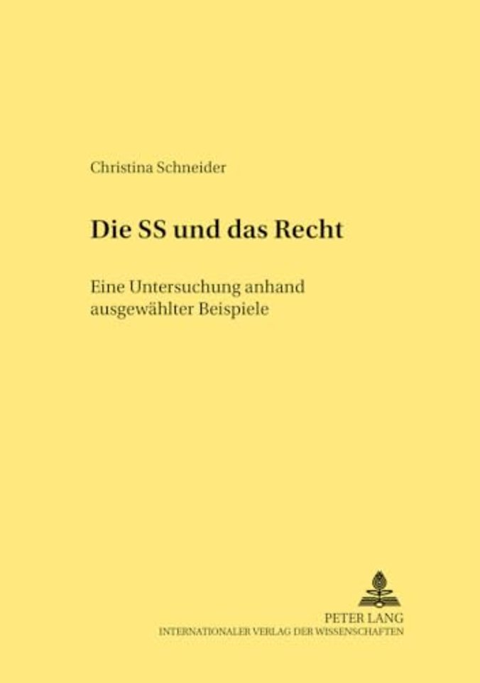 Die SS und das Recht