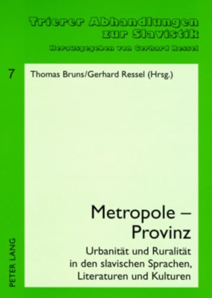 Metropole - Provinz