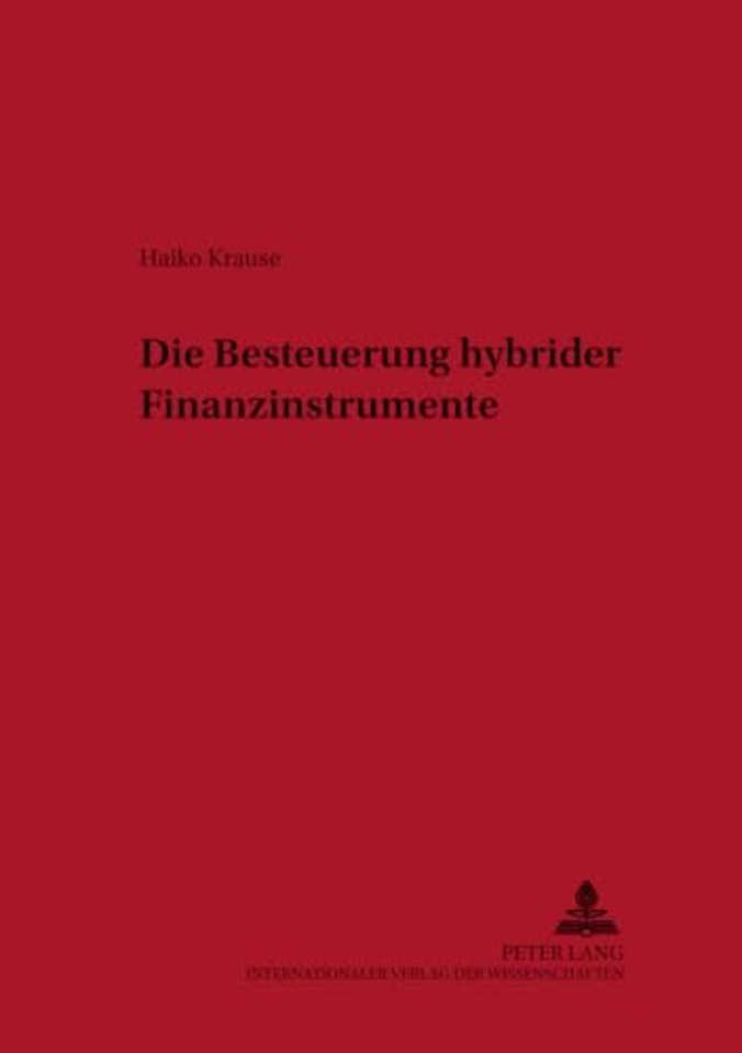 Die Besteuerung Hybrider Finanzinstrumente